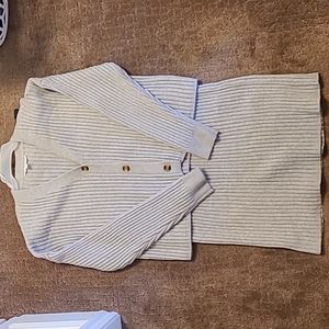 Sweater skirt set